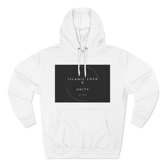 Three-Panel Fleece Hoodie